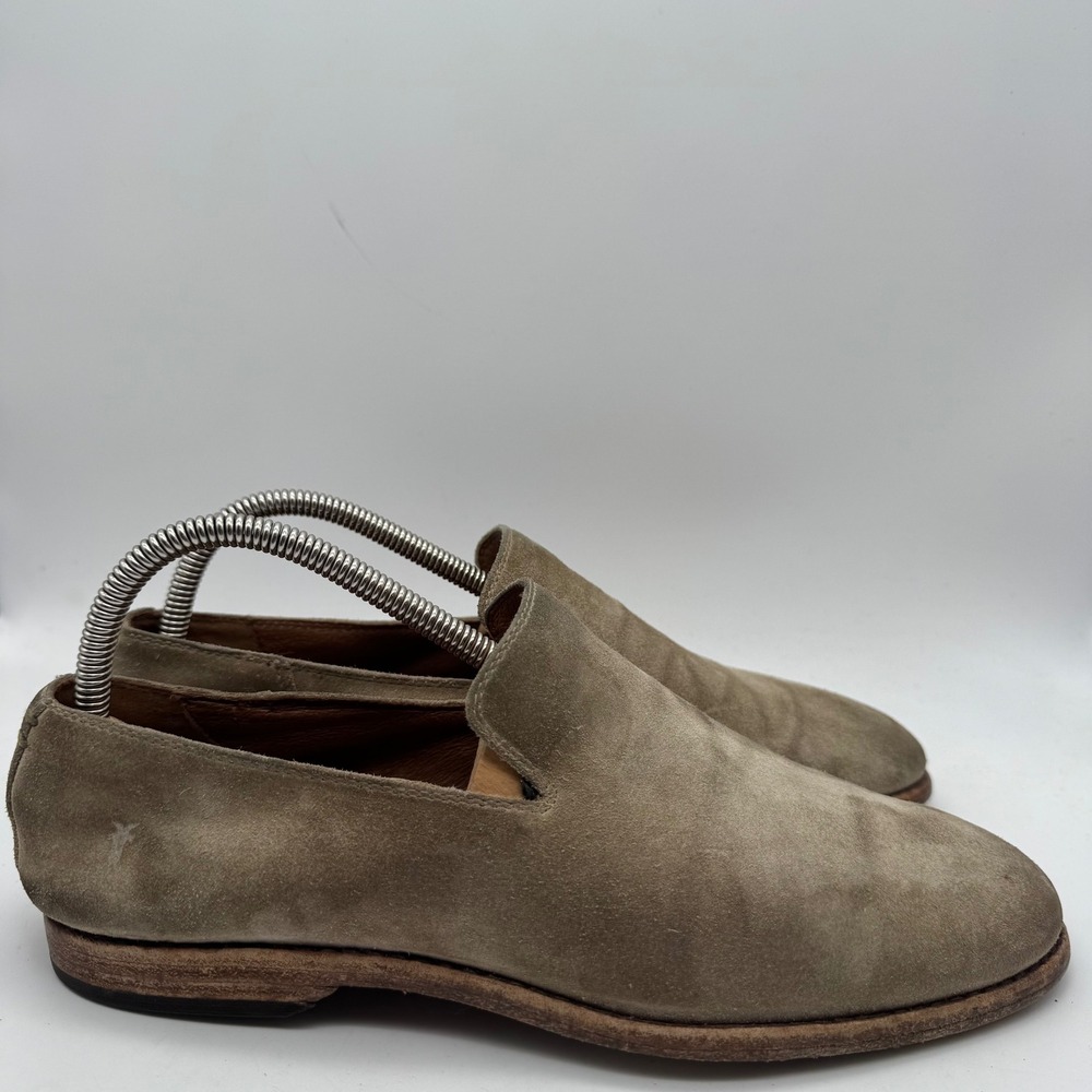 FRYE Mens Ash Suede Loafer Slip On Shoes‎ Made in Mexico Size 8D